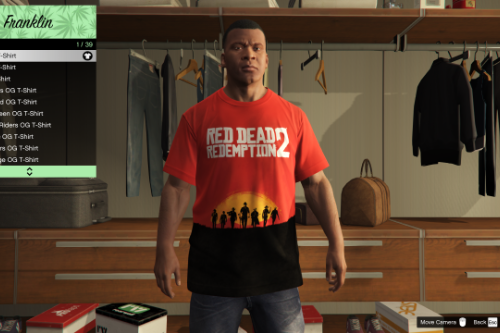 Red Dead Redemption 2 Shirt for Franklin